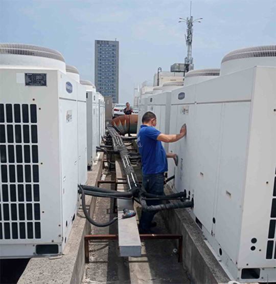 新余中央空调制热和不制冷系统维修方法